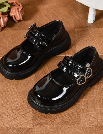 Pantofi Shein Kids, negru