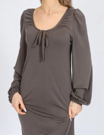 Rochie lunga Vero Moda, gri Gri