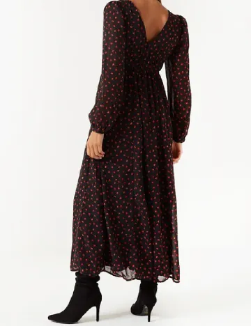 Rochie lunga Only, negru