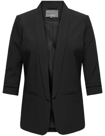 Blazer Only Carmakoma, negru