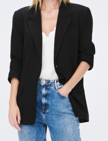 Sacou Oversize Only, negru