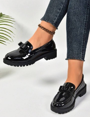 Mocasini SHEIN, negru