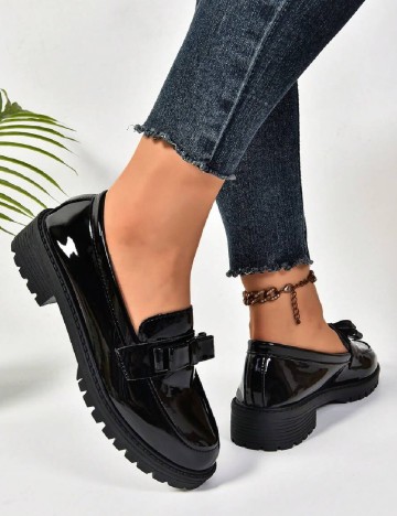 Mocasini SHEIN, negru