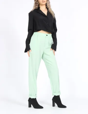 Pantaloni Only, verde Verde