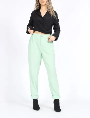 Pantaloni Only, verde Verde