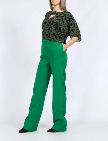 Pantaloni Only, verde Verde