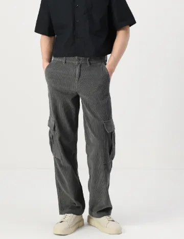 Pantaloni Jack&Jones, gri inchis Gri