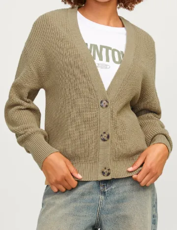 Cardigan Jack&Jones, bej Crem