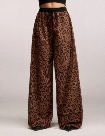 Pantaloni SHEIN, animal print