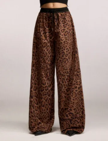 Pantaloni SHEIN, animal print Animal print