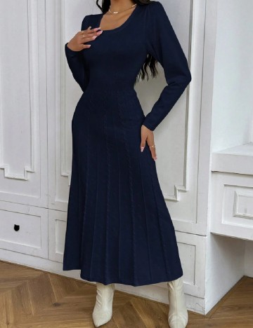 Rochie lunga SHEIN, bleumarin