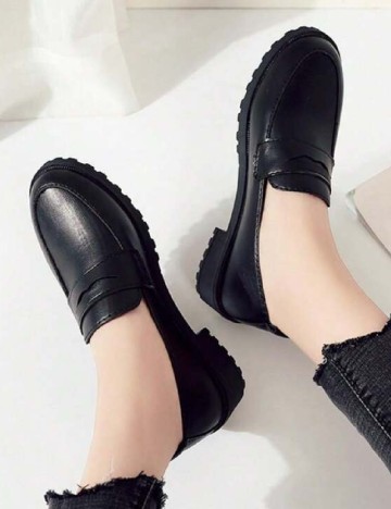 Mocasini SHEIN, negru