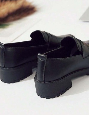 Mocasini SHEIN, negru