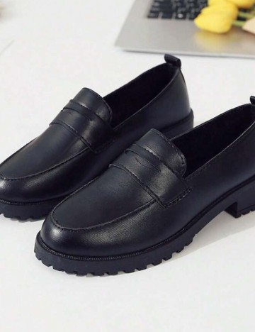 Mocasini SHEIN, negru