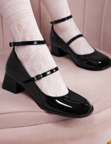 Pantofi SHEIN, negru