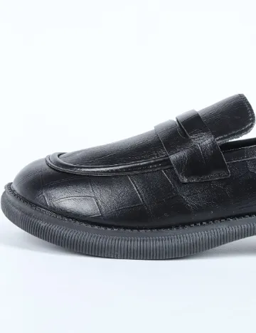 Mocasini SHEIN, negru Negru