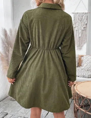 Rochie scurta SHEIN, verde Verde