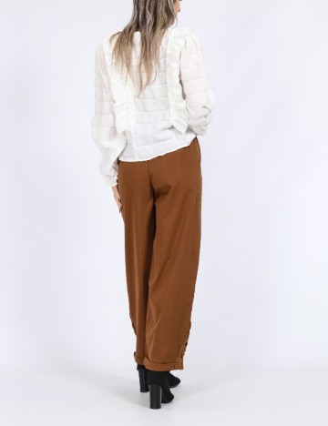 Pantaloni SHEIN, maro