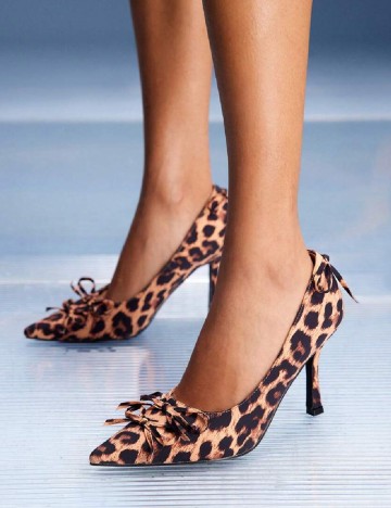 Pantofi Cuccoo, animal print