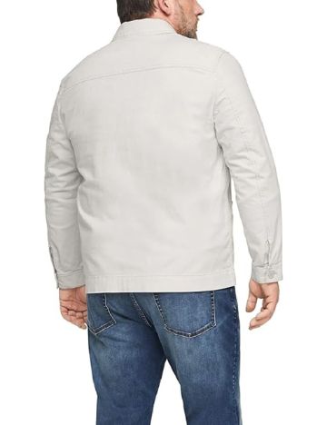 Jacheta s.Oliver Plus Size Men, ecru