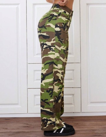 Pantaloni SHEIN, army