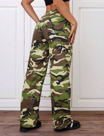 Pantaloni SHEIN, army