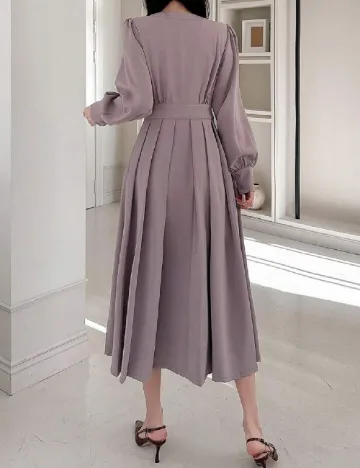 Rochie medie Dazy, mov