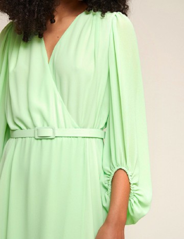Rochie medie Motivi, verde