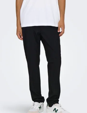 Pantaloni Only, negru Negru