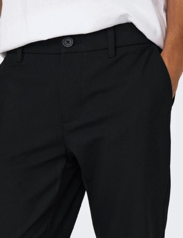 Pantaloni Only, negru