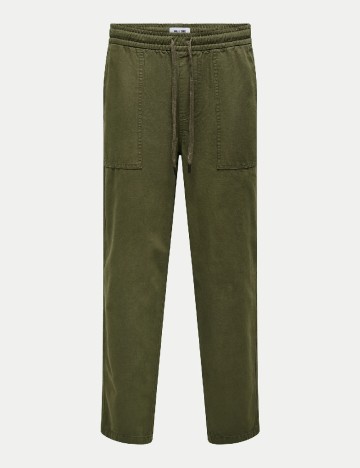 Pantaloni Only, verde