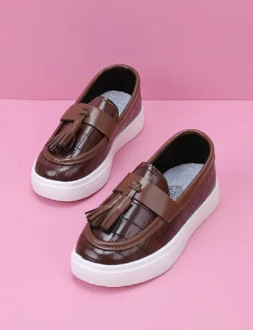 Mocasini Shein Kids, maro Maro