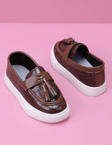 Mocasini Shein Kids, maro