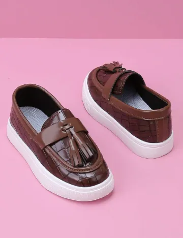 Mocasini Shein Kids, maro Maro