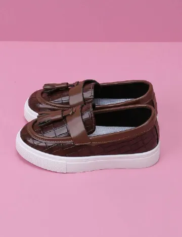 Mocasini Shein Kids, maro Maro