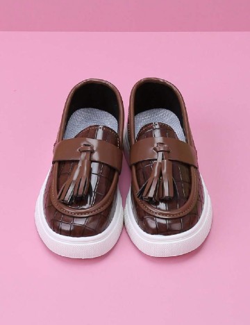 Mocasini Shein Kids, maro