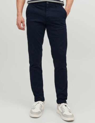 Pantaloni Jack&Jones, bleumarin