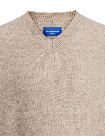 Pulover Jack&Jones, crem