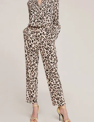 Pantaloni Motivi, animal print Animal print