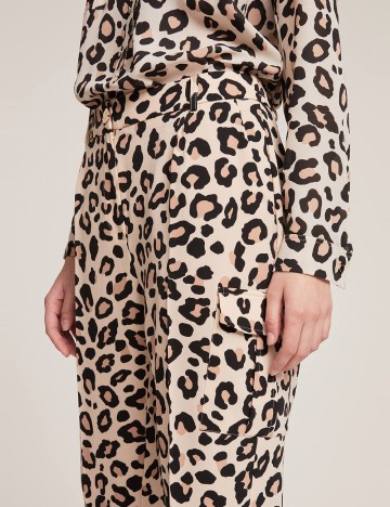 Pantaloni Motivi, animal print