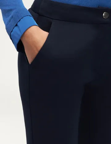 Pantaloni Oltre, bleumarin Albastru