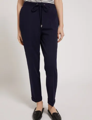 Pantaloni Oltre, bleumarin Albastru