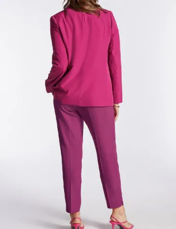 Pantaloni Fiorella Rubino, magenta Roz