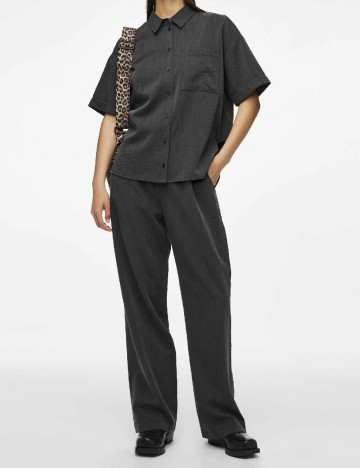 Pantaloni Pieces, negru