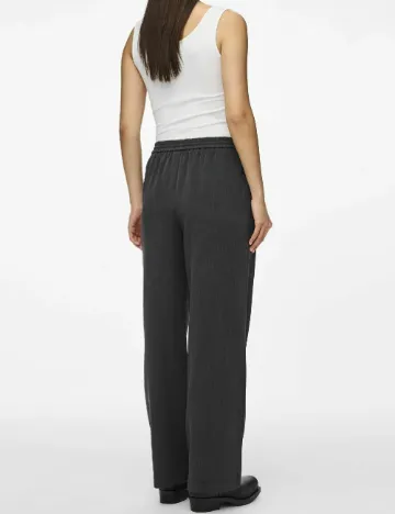 Pantaloni Pieces, negru Negru