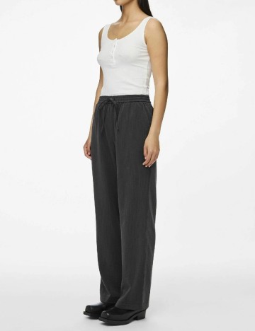 Pantaloni Pieces, negru