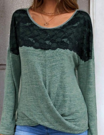 Bluza SHEIN, verde