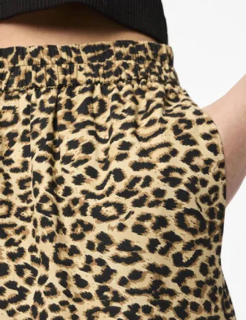 Pantaloni Pieces, animal print Animal print