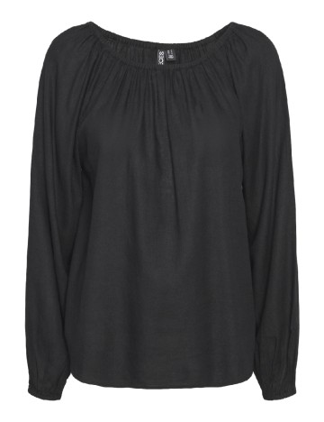 Bluza Pieces, negru