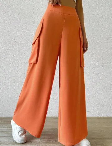 Pantaloni SHEIN, portocaliu Portocaliu